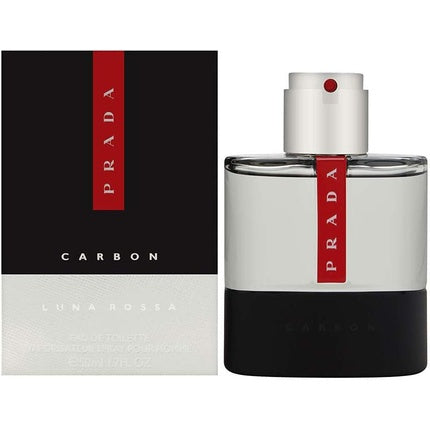 Prada Luna Rossa Carbon Eau de Toilette Spray For Him 50ml