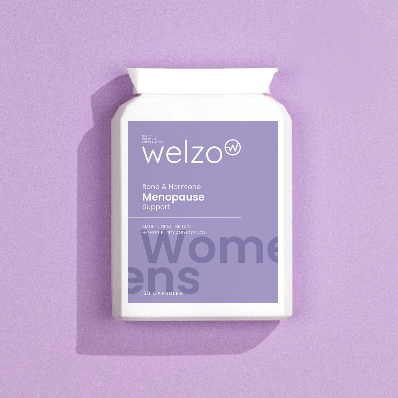 Welzo Women Bone & Hormone Menopause Support 60 Capsules