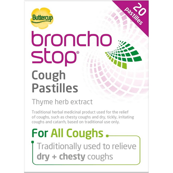 Bronchostop Cough Pastilles Pack of 20 - welzo