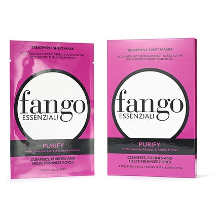 Borghese Fango Essenziali Treatment Sheet Mask with Lavender Extract and Arnica Flower