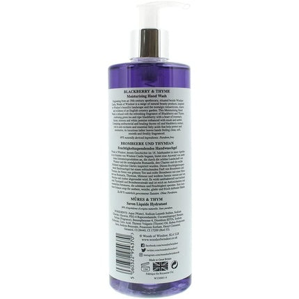 Woods of Windsor Blackberry and Thyme Moisturising Hand Wash 350ml