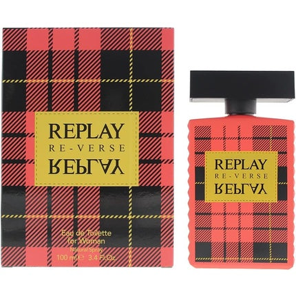 Replay Re-Verse For Her Eau de Toilette Spray 100ml 3.4 Fl.Oz