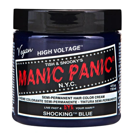 Manic Panic High Voltage Classic Hair Dye Shocking Blue 118ml