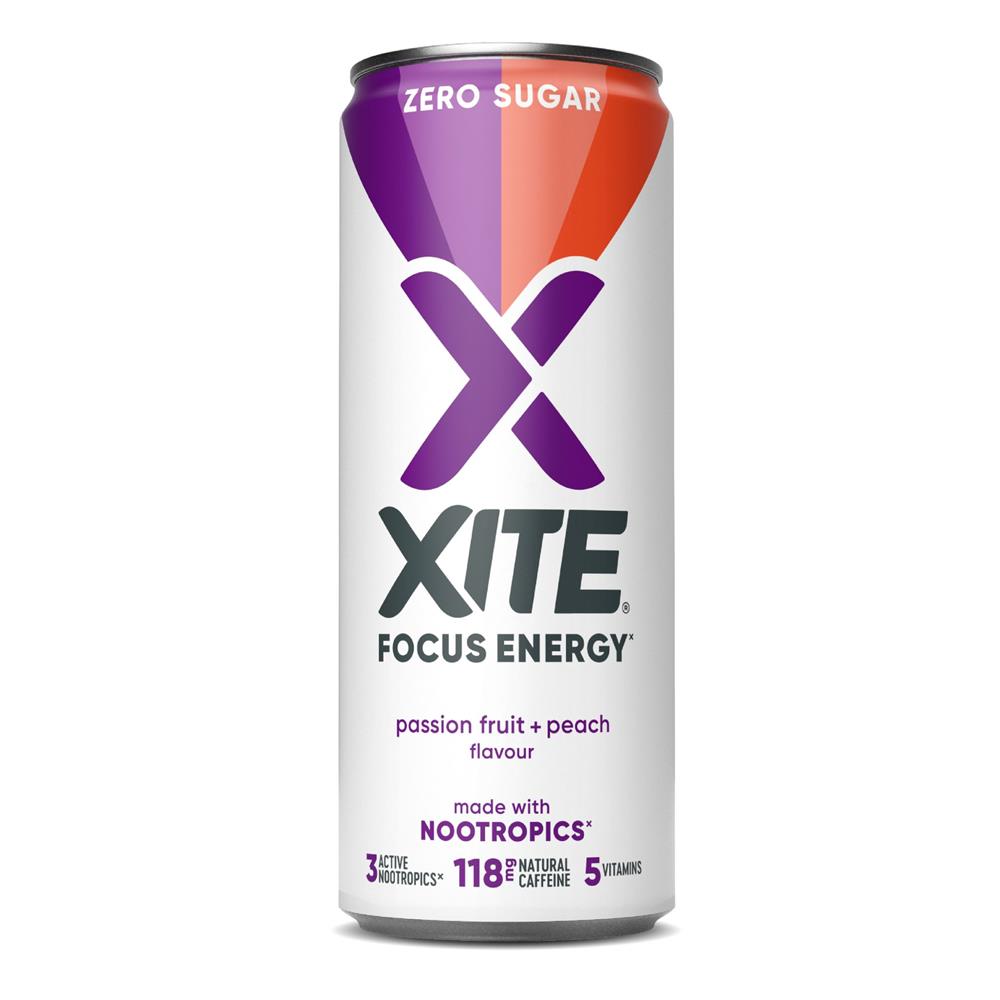 Xite Energy Xite Focus Energy Breskva i passionfruit 330ml