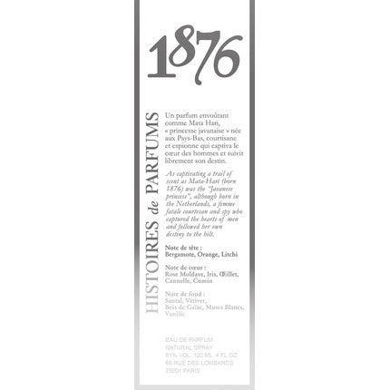 Histoires De Parfums 1876 Women EDP 120ml