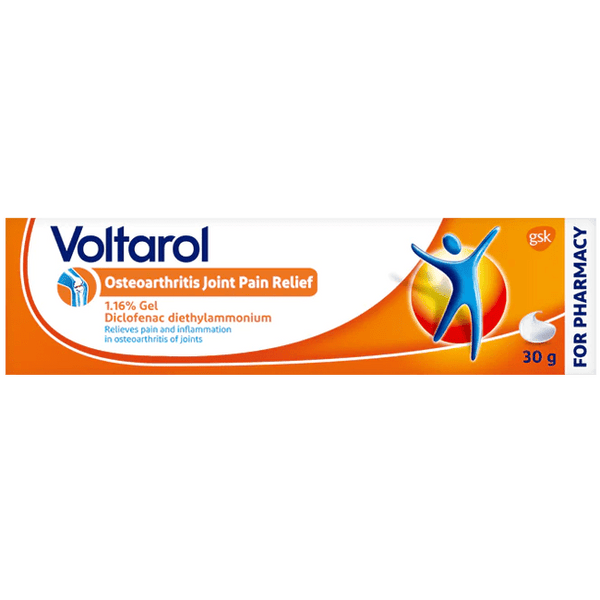 Voltarol Osteoarthritis Joint Pain Relief Gel 30g - welzo