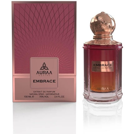 Embrace Extrait De Perfume 100ml by Auraa Desire Strong Spicy Floral Scent for Women and Men