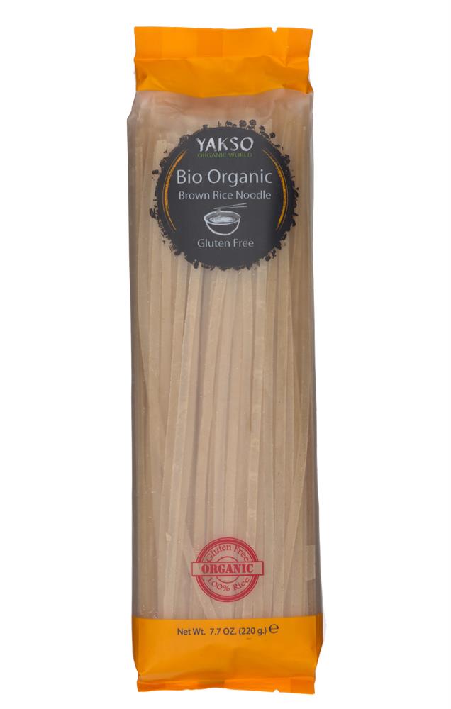 Yakso organisk brun risnudler 220g