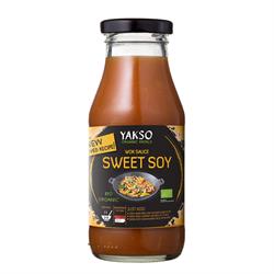 Yakso Organic Wok Sauce Sweet Soy 240ml, Yakso