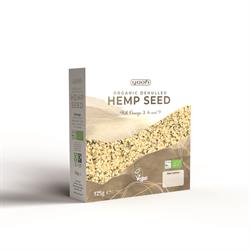 Organic Hemp Seed Dehulled 125g, Yaoh