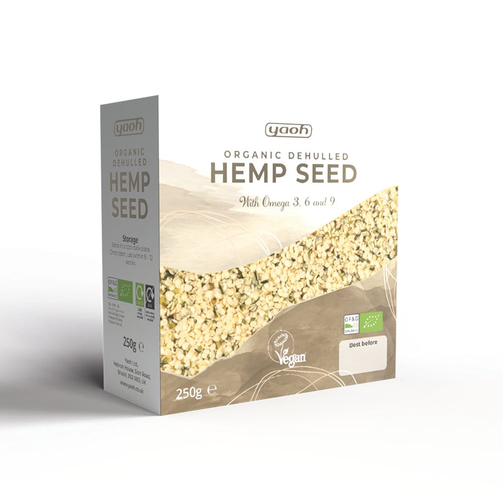 Yaoh Organic Hemp Seed Dehulled 250g