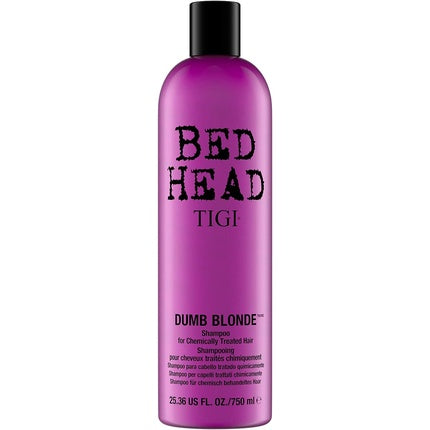 Bed Head by TIGI Dumb Blonde Shampoo and Conditioner Set Nourishing Professional Colored Hair Treatment