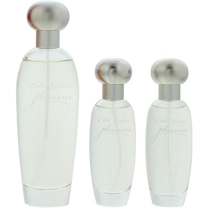 Estée Lauder Pleasures 3 Piece Gift Set: Eau de Parfum 100ml - Eau de Parfum 30ml