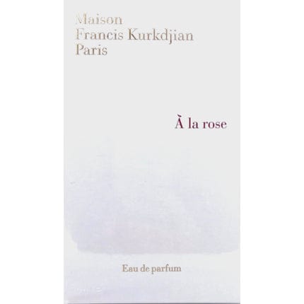 Maison Francis Kurkdjian A La Rose Eau de Parfum Spray for Women 2.4oz 70ml