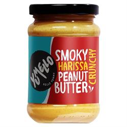 Crunchy Smoky Harissa Peanut Butter 285g, Yumello