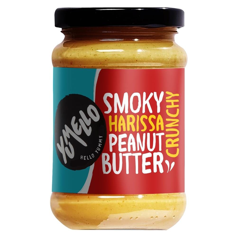 Yumello knusprig rauchiger Harissa Erdnussbutter 285g