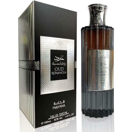 Oud Romancea Fakhma by My Perfumes Unisex Perfume 100ml Eau de Parfum Jasmine, Vanilla, Woody Oud Scents