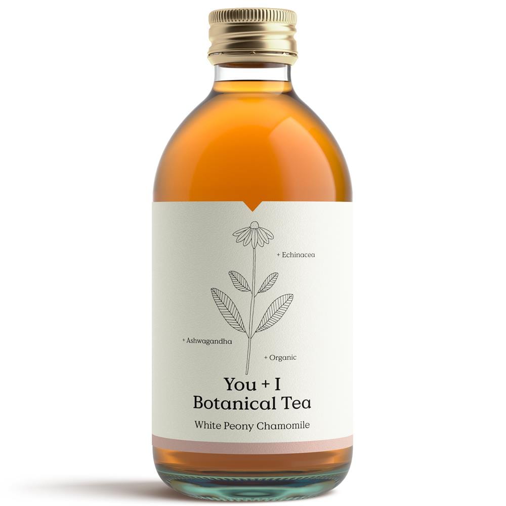 Sie + I Botanischer Tee - weiße Pfingstrosenkamille (organisch) - 330 ml