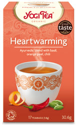 Yogi Tea Heartwarming Organic 17 Bag, Yogi Tea