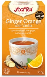 Yogi Tea Ginger Orange with Vanilla Organic 17 Bag, Yogi Tea