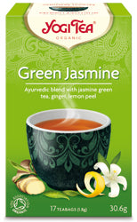 Yogi Tea Green Jasmine Organic 17 Bag, Yogi Tea