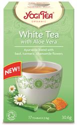 White Tea Aloe Vera Organic 17 Bag, Yogi Tea