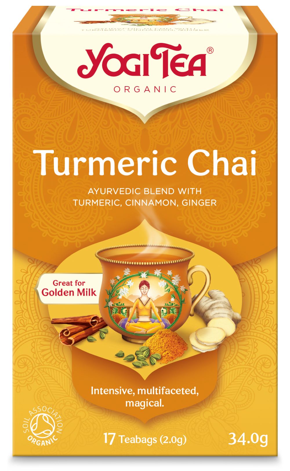 Organic Turmeric Chai 17 Bag