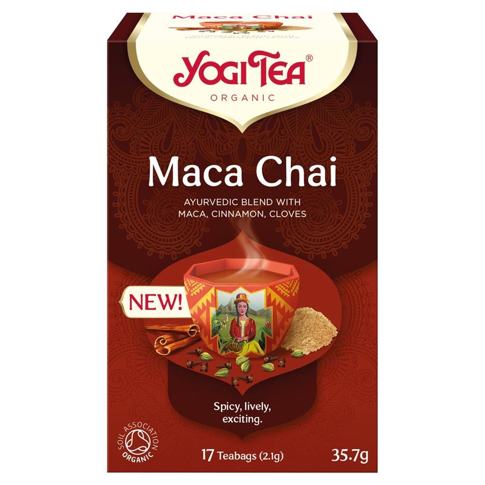 Jogi tējas jogi tēja maca chai organiskā