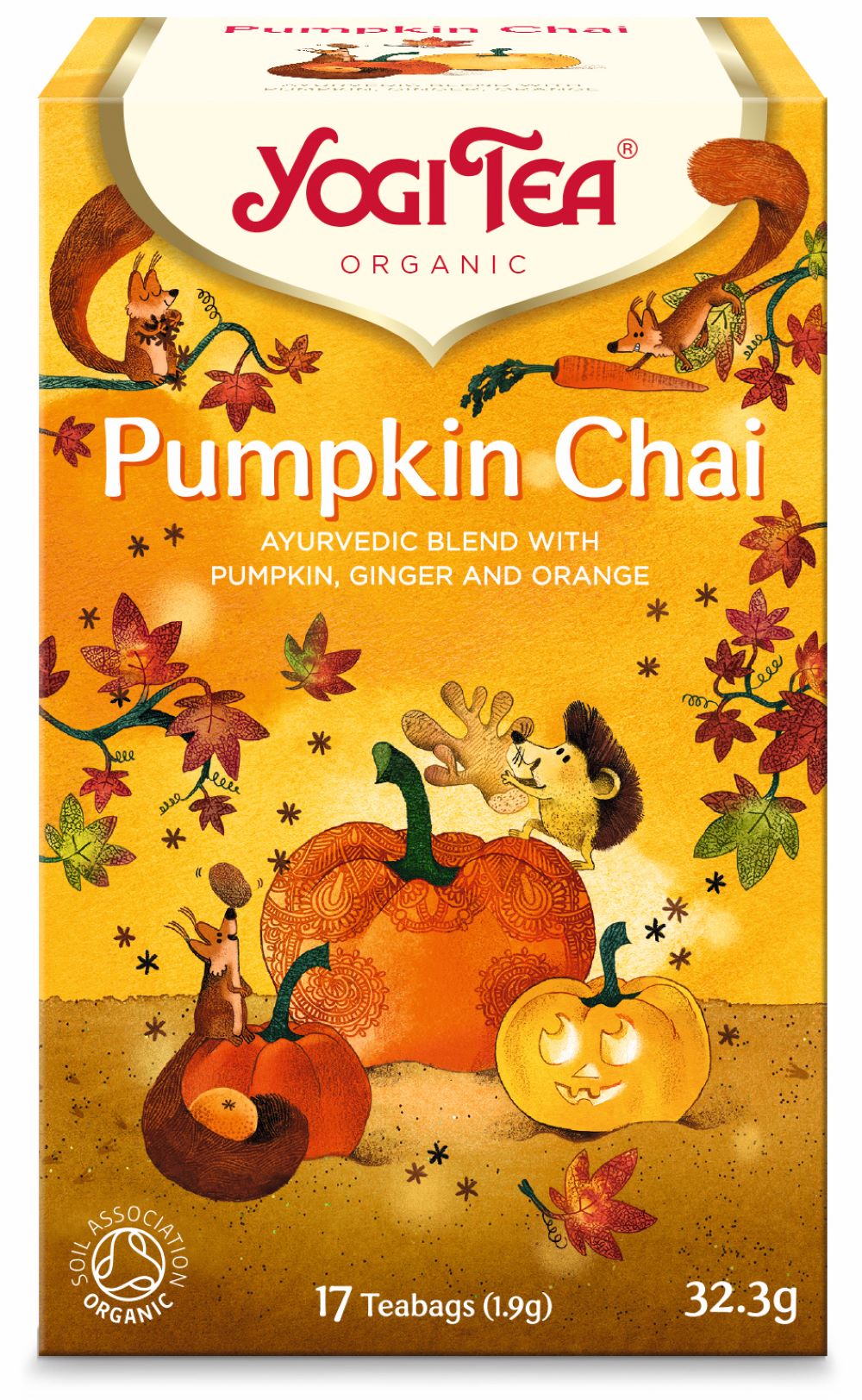 Yogi Tea Yogi Tea Pumpkin Chai Organic 32,3 g 17 theezakjes