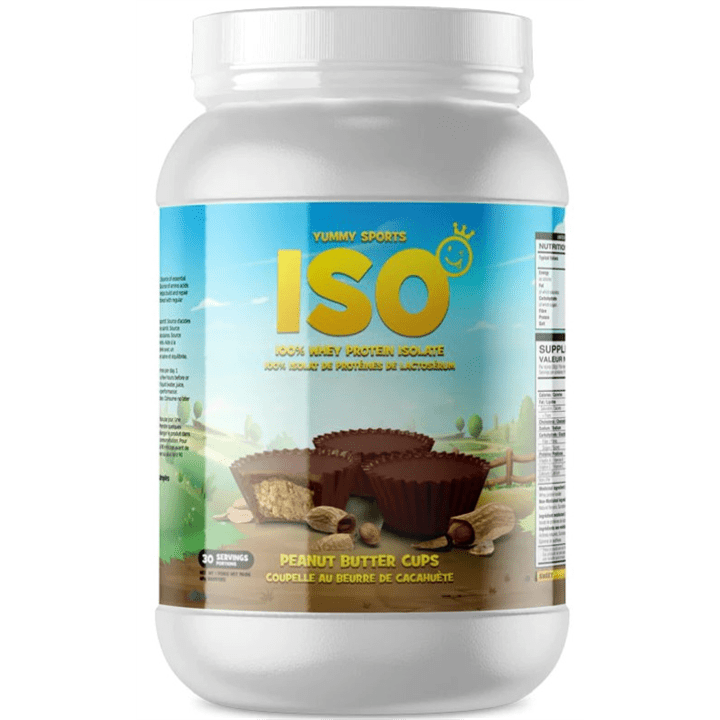 Yummy Sports ISO Tub 30 Serv 960g Peanut Butter Cups