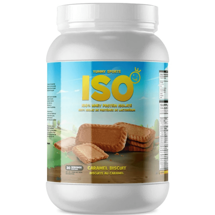 Yummy Sports ISO Tub 30 Serv 960g Speculos Biscuit