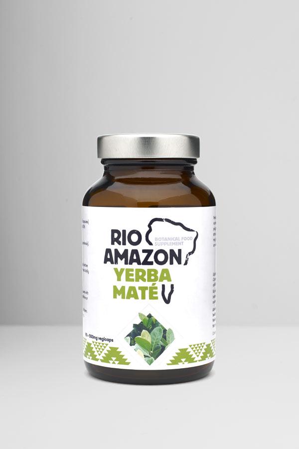 Rio Amazon Supplements Yerba Maté 500mg- 60 Capsule