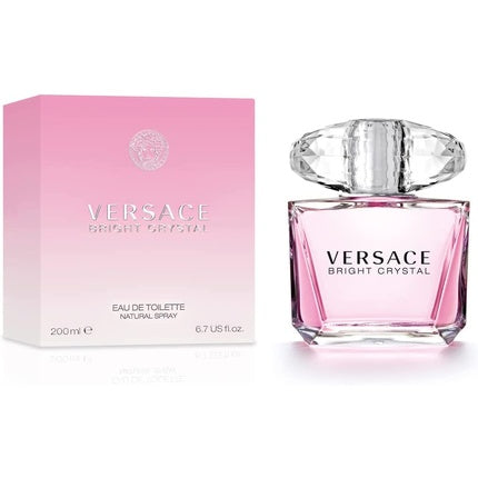 Versace Bright Crystal Eau de Toilette Spray for Her 200ml Floral