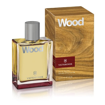 Victorinox Wood Eau de Toilette for Men with Walnut Wood and Citrus 100ml