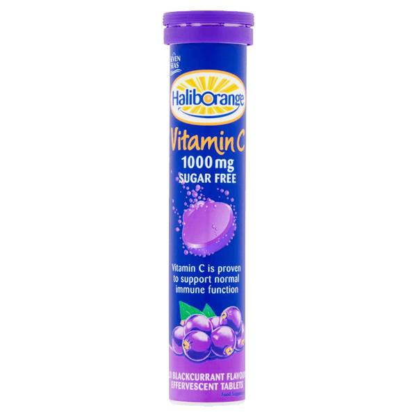 Haliborange Effervescent Vitamin C Blackcurrant Pack of 20 - welzo