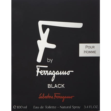 Salvatore Ferragamo F Black Pour Homme Eau de Toilette Spray 100ml