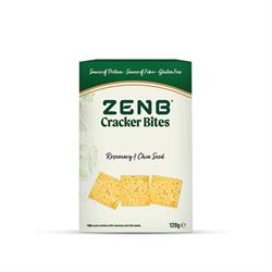 ZENB Rosemary & Chia Seed Cracker Bites 120g, ZENB