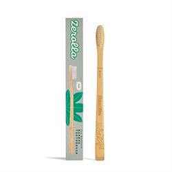 Eco Biobased Bamboo Toothbrush - Plant-based Bristles Soft, Zerolla