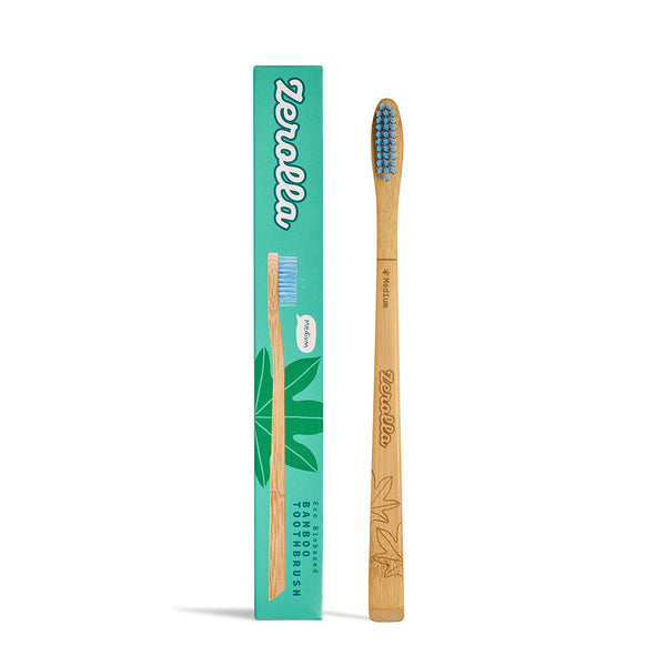 Zerolla Eco BioBased Bamboo Cooterbrush - растителна четка средна