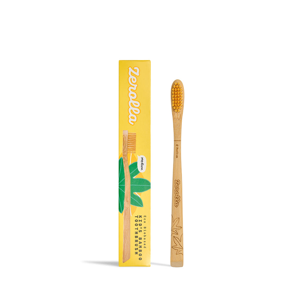 Zerolla Eco BioBased Bamboo Cooterbrush - растителни четинки деца