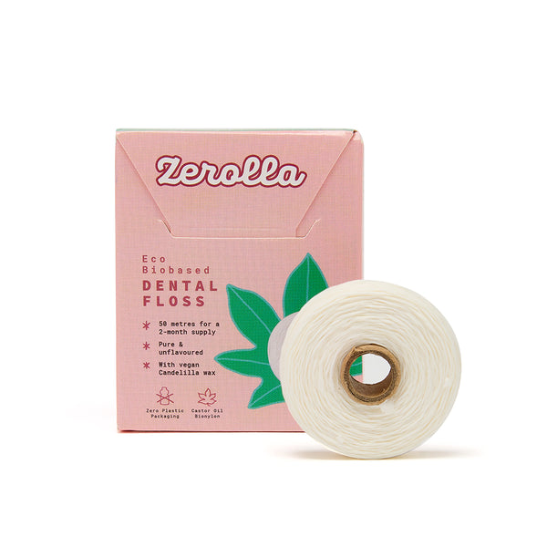 Zerolla Eco Biobased Dental Floss 50m - ricinový olej Bionylon