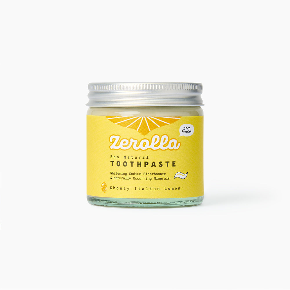 Zerolla Eco Natural Whitening Toothpaste 60ml - Italian Lemon