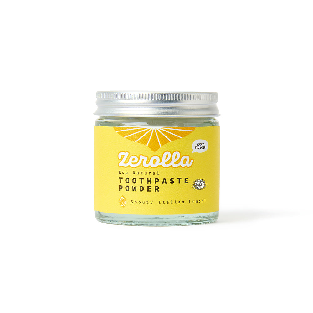 Zerolla Eco Natural Whiting Pastaste Powder 60ml - италиански лимон