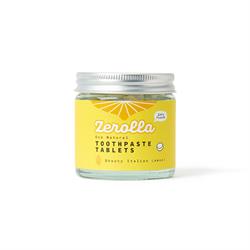 Eco Natural Whitening Toothpaste Tablets 100 tabs - Italian Lemon, Zerolla