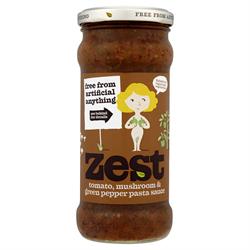 Tomato Mushroom & Green Pepper Pasta Sauce 340g, Zest