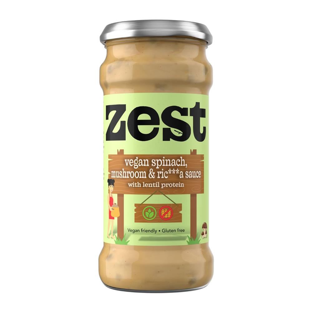 Zest spinat & champignon pasta sauce