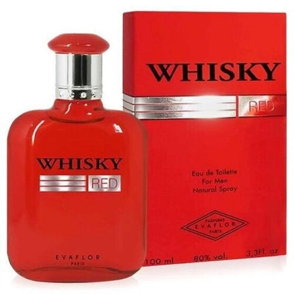 Evaflor Red for Men Whisky Eau de Toilette EDT 100ml