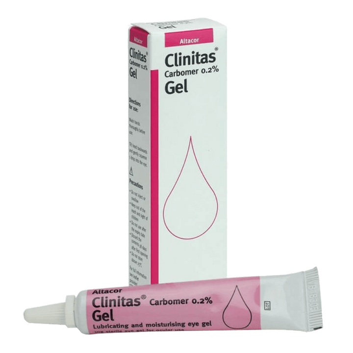 Clinitas Carbomer 0.2% Eye Gel 10g - welzo