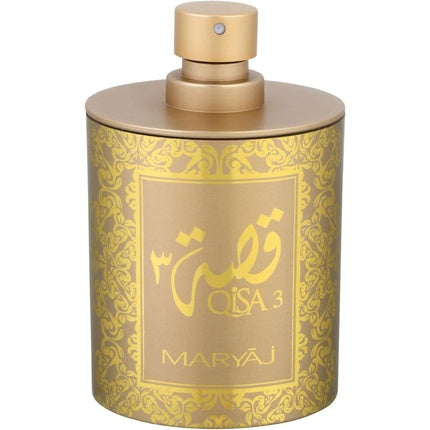 Qisa-3 by Maryaj Atomizer Eau De Parfum for Unisex 50ml - Floral, Woody, and Musky Symphony