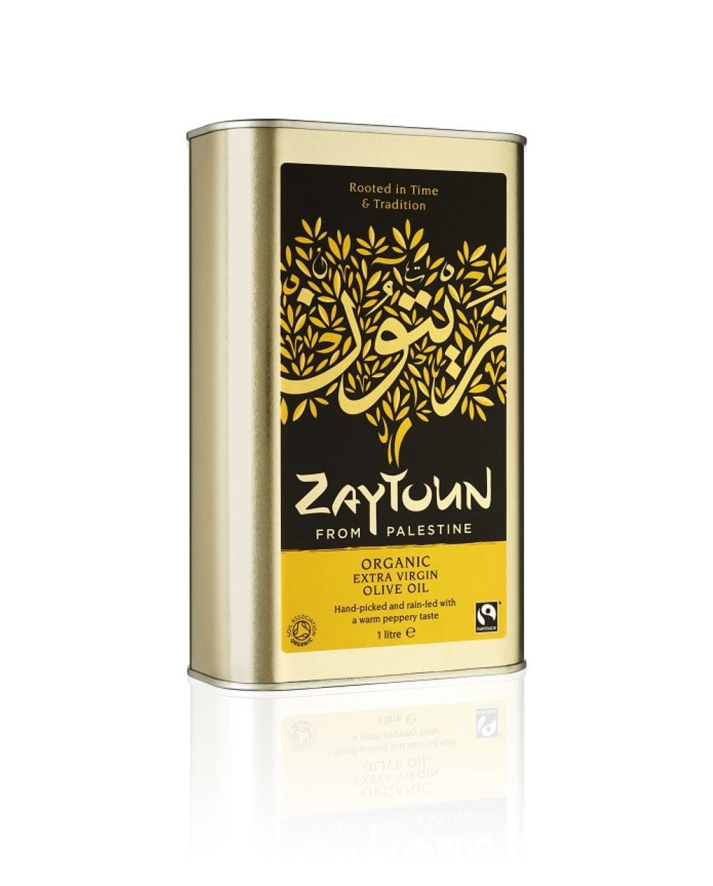 Zaytoun Olio di oliva extra vergine organica dalla Palestina 1L